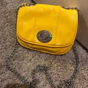 Nine West yellow crossbody bag